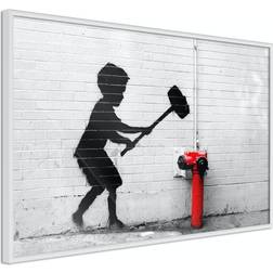 Arkiio Affisch Destroy Hydrant [Poster] 90x60 Poster